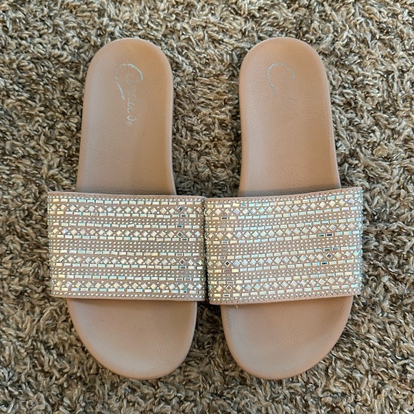 Candie's Shoes - Candies bedazzled sandals